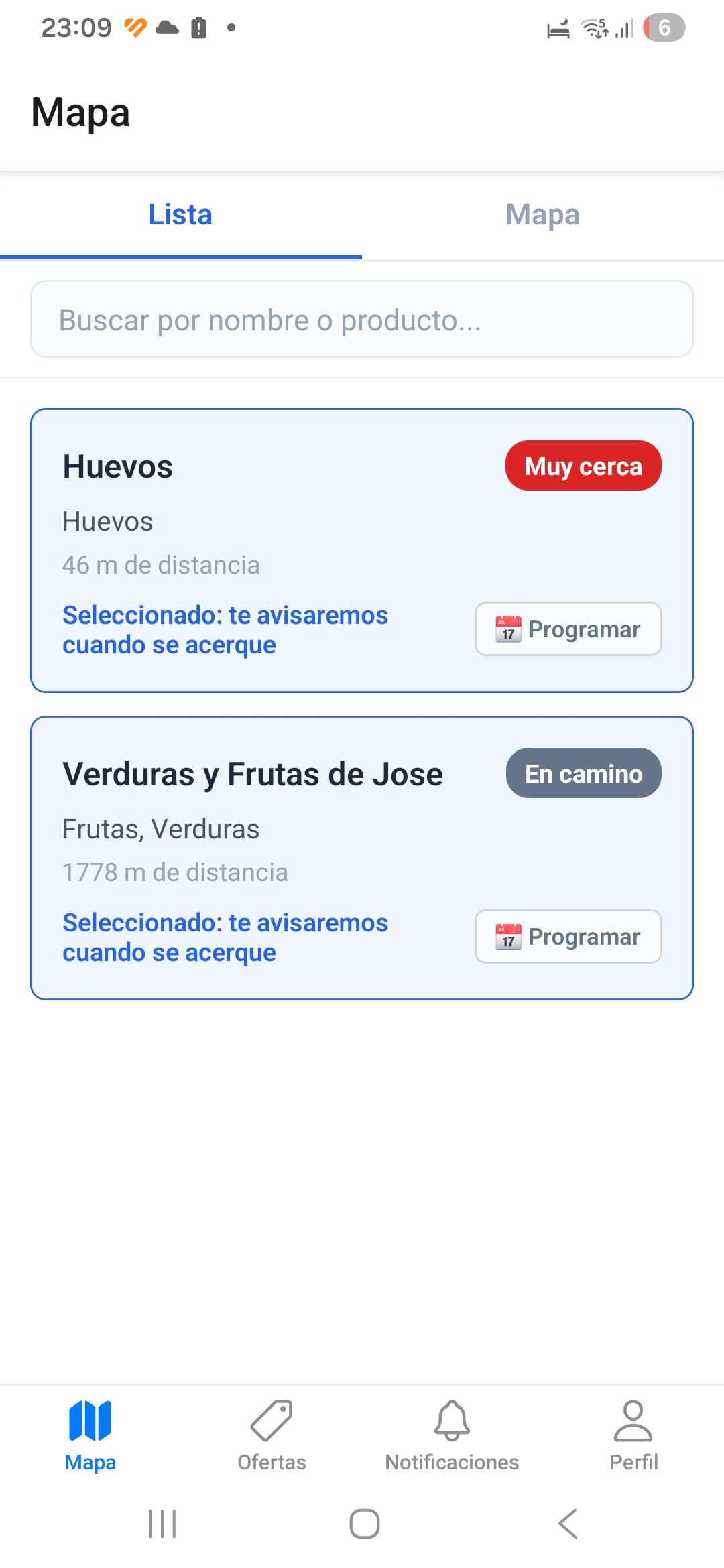 Seguimiento del cliente